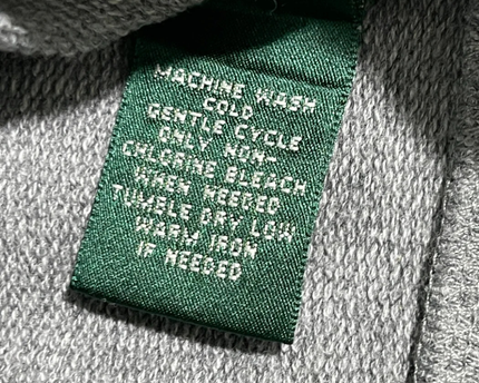 Lauren Ralph Lauren Grey Full-Zip Cotton Hoodie