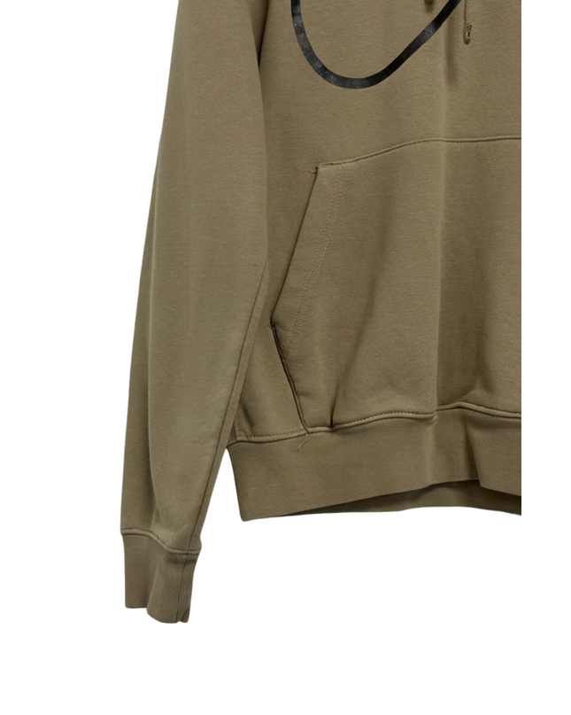 Nike Brown Graphic Swoosh Hoodie
