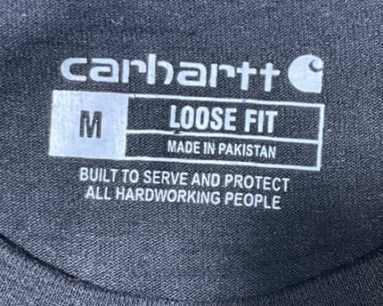 Carhartt Loose Fit Heavyweight Pocket Black T-Shirt W/Tags