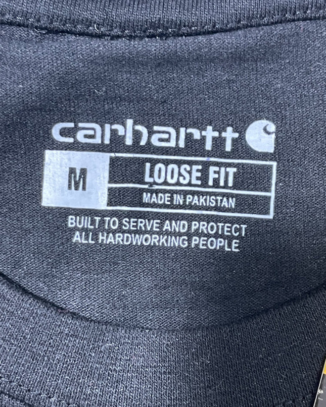 Carhartt Loose Fit Heavyweight Pocket Black T-Shirt W/Tags