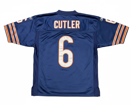 Reebok Navy Blue Chicago Bears Jay Cutler NFL Jersey Size 50