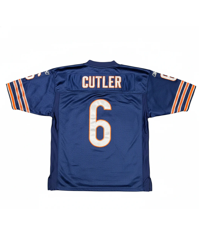 Reebok Navy Blue Chicago Bears Jay Cutler NFL Jersey Size 50