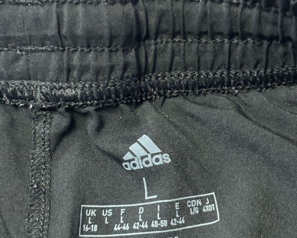 Adidas Black 3-Stripe Climalite Sports Shorts
