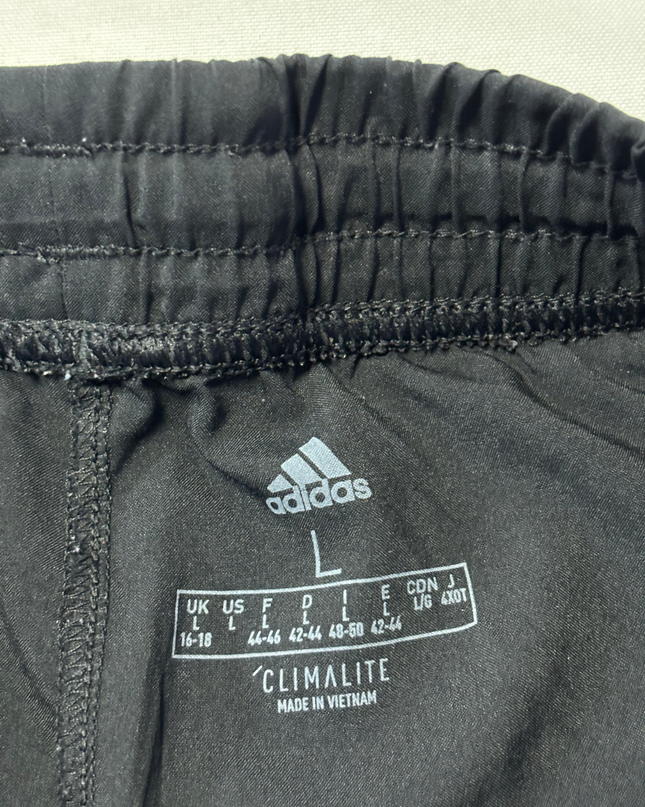 Adidas Black 3-Stripe Climalite Sports Shorts