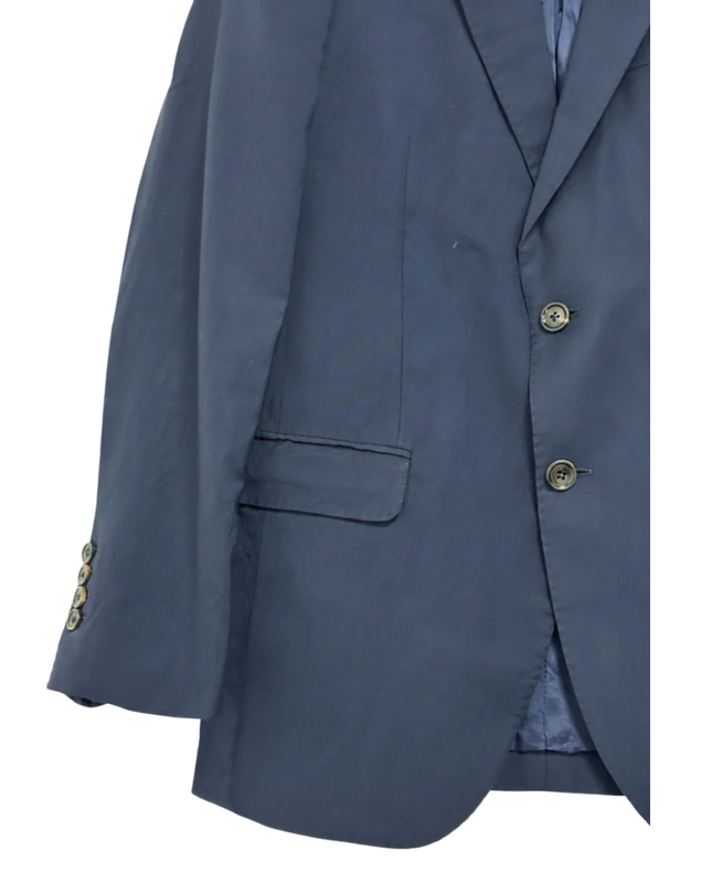 Carolina Herrera Navy Blue Tailored Blazer