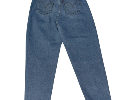Levi's Blue High Waisted Mom Jeans