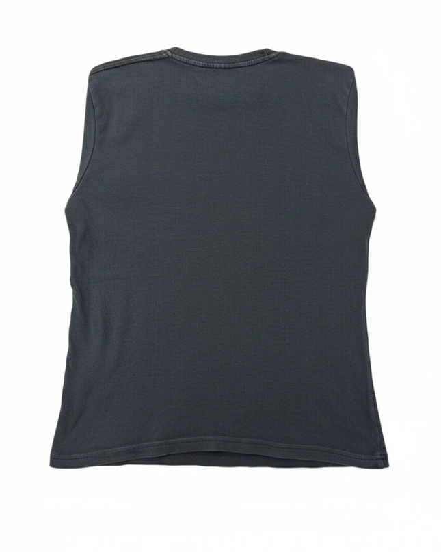 Pull&Bear Dark Grey Sleeveless Muscle Tank Top