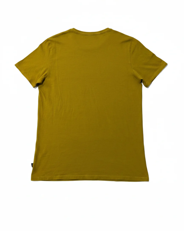 GUESS Yellow Distorted Rose Graphic T-Shirt