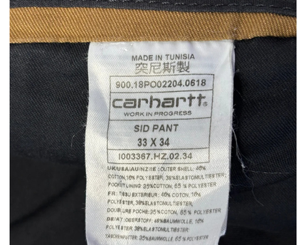 Carhartt WIP Brown Sid Pant Slim Chinos