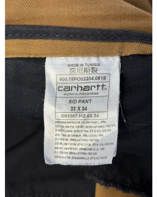Carhartt WIP Brown Sid Pant Slim Chinos