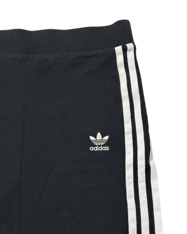 Adidas Black 3-Stripes Athletic Mini Skirt