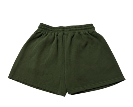 Alo Yoga Green Accolade Sweat Shorts