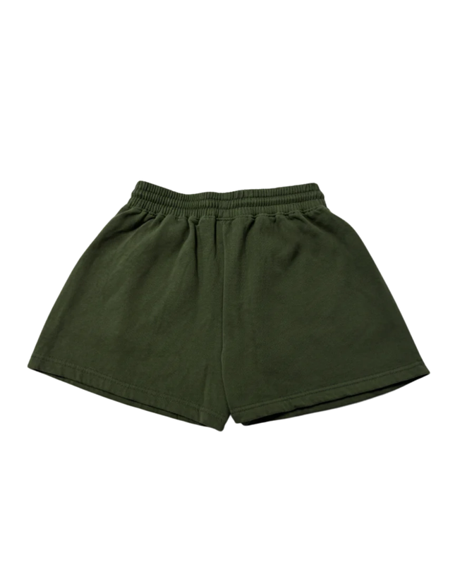 Alo Yoga Green Accolade Sweat Shorts