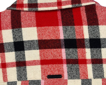 Billabong Red Plaid Flannel Button-Down Shirt
