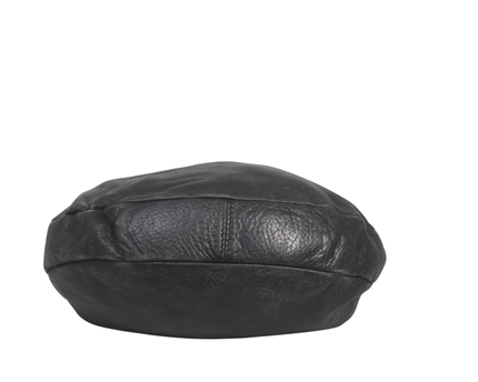 Marc by Marc Jacobs Black Pebbled Leather Hobo Bag