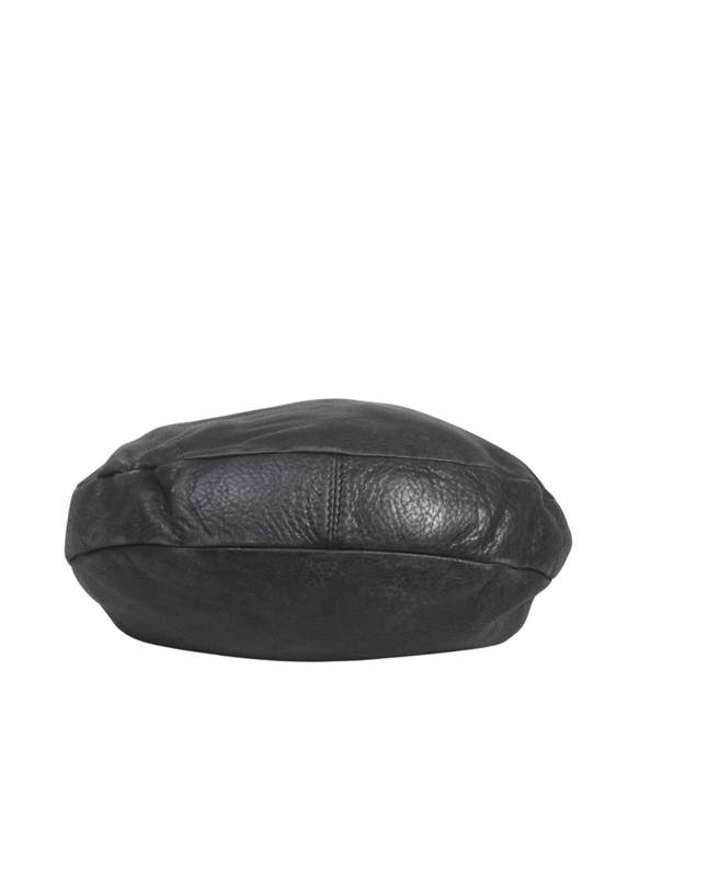 Marc by Marc Jacobs Black Pebbled Leather Hobo Bag