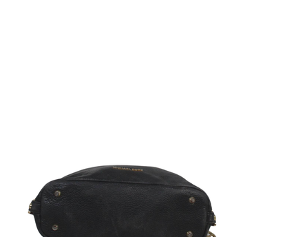 Michael Kors Black Pebbled Leather Hobo Bag