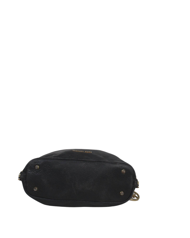 Michael Kors Black Pebbled Leather Hobo Bag