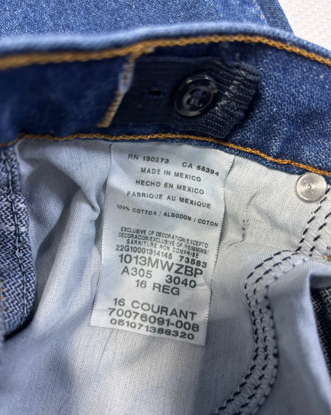 Wrangler Blue Straight Leg Cowboy Cut Jeans