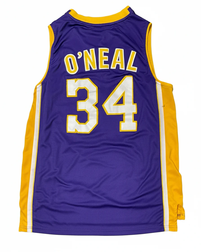 Adidas Purple Los Angeles Lakers Shaquille O'Neal #34 Swingman Jersey