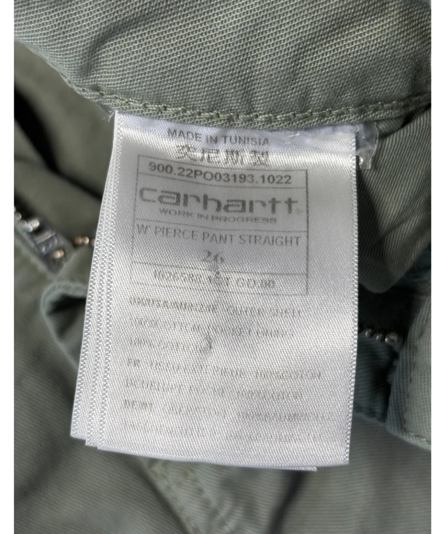 Carhartt WIP Green Pierce Straight Leg Utility Pants