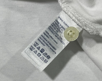 Tommy Hilfiger White Tipped Short Sleeve Polo Shirt