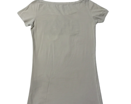 Guess Cream Floral Embellished Graphic Tee