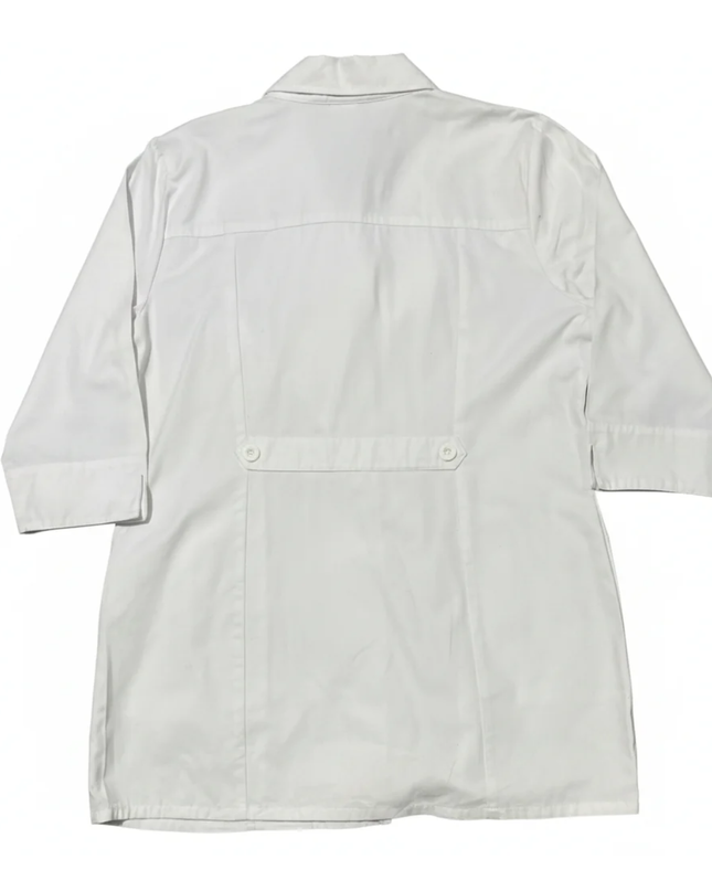 Dickies White Professional 3/4 Sleeve Coat
