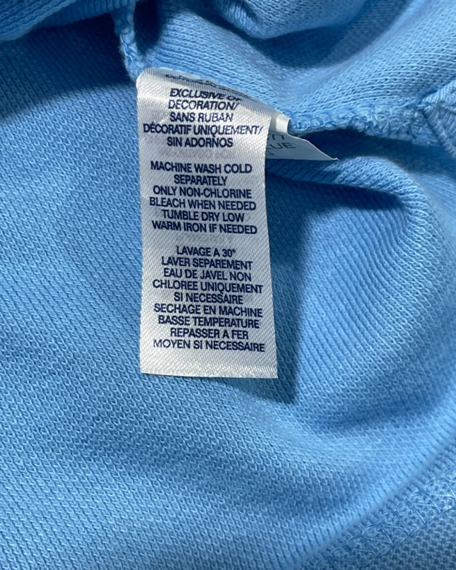 CHAPS Light Blue Short Sleeve Polo Shirt