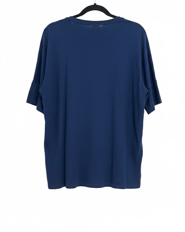Choice Navy Relaxed Fit Short Sleeve Top