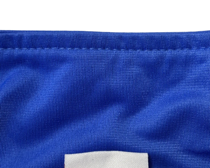 Kappa Blue Vintage-Style Logo Tape Track Jacket