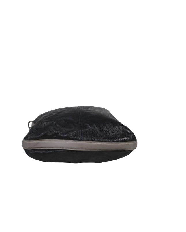 Coach Black Pebbled Leather Hobo Shoulder Bag