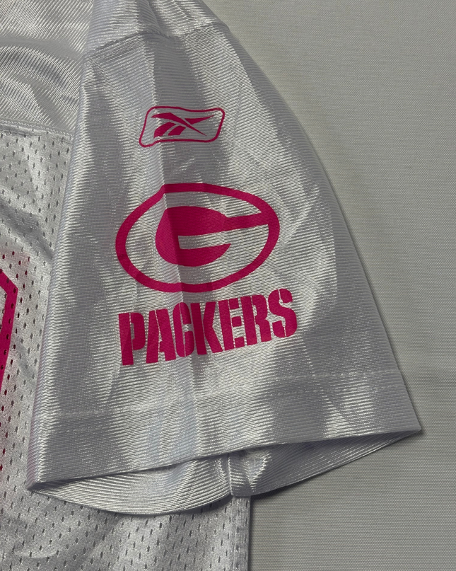 NFL White Green Bay Packers NFL Pink Graphic Jersey