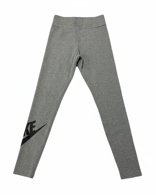 Nike Gray Sportswear Essential Logo Leggings