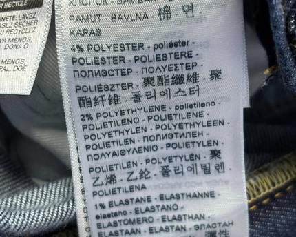 Levi's 512 Slim Taper Dark Blue Jeans