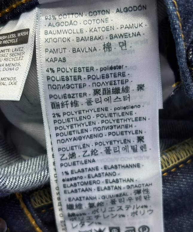 Levi's 512 Slim Taper Dark Blue Jeans