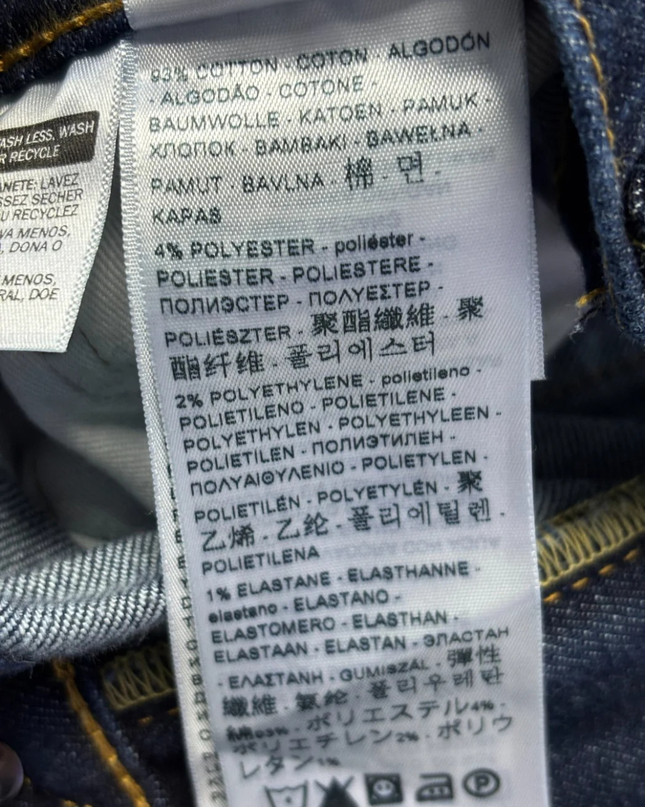 Levi's 512 Slim Taper Dark Blue Jeans