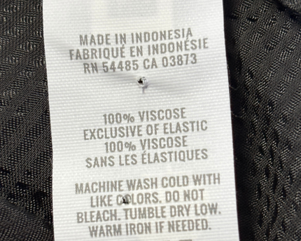 Aerie Black Smocked Mini Skirt