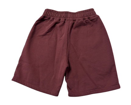 Alo Maroon Cotton-Blend Sports Shorts