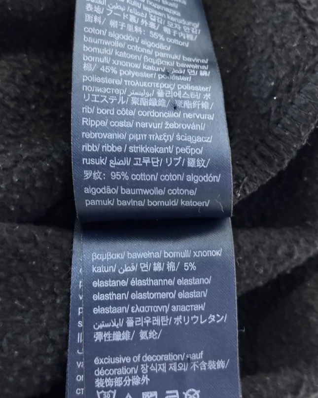 Tommy Jeans Classic Black Logo Hoodie