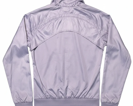 Adidas Purple Full-Zip High-Neck Ventilated Sports Track Jacket