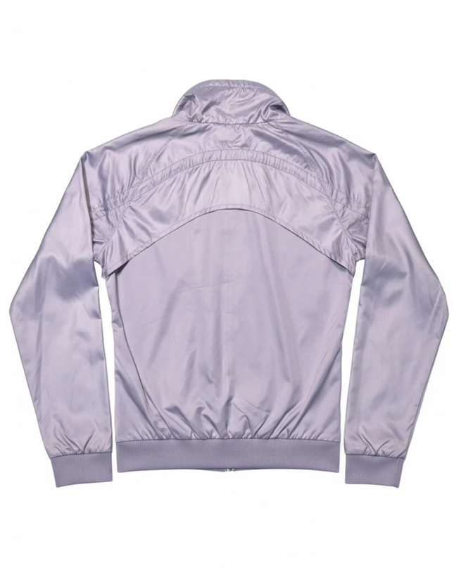 Adidas Purple Full-Zip High-Neck Ventilated Sports Track Jacket