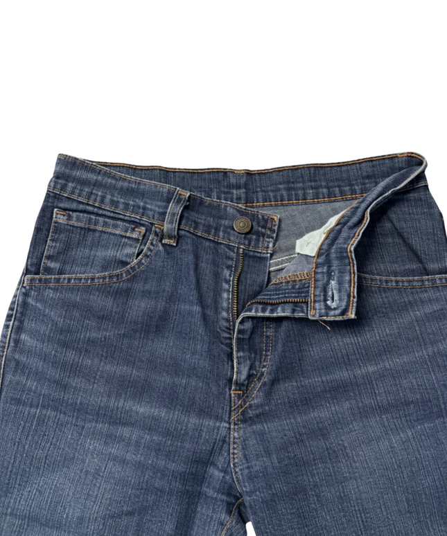 Levi's Blue Bootcut Mid-Rise Denim Jeans