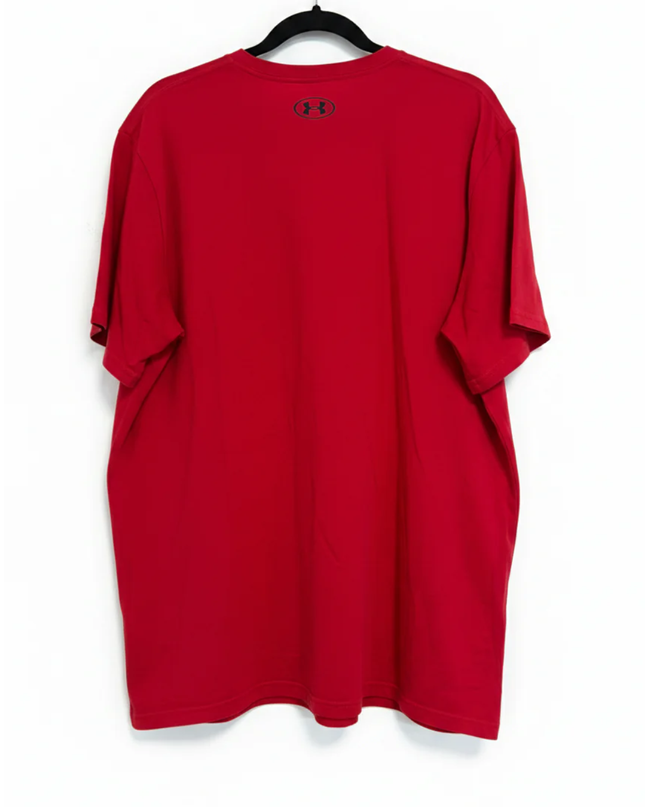 Under Armour Red Graphic Logo T-Shirt