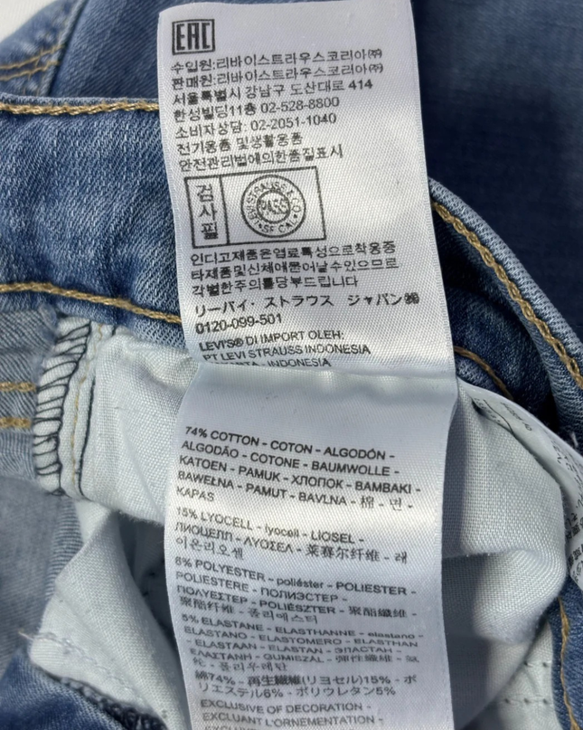 Levi's 311 Shaping Skinny Blue Jeans