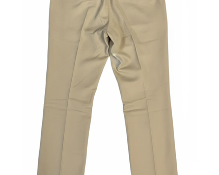 Zara Beige Tailored Straight Leg Trousers