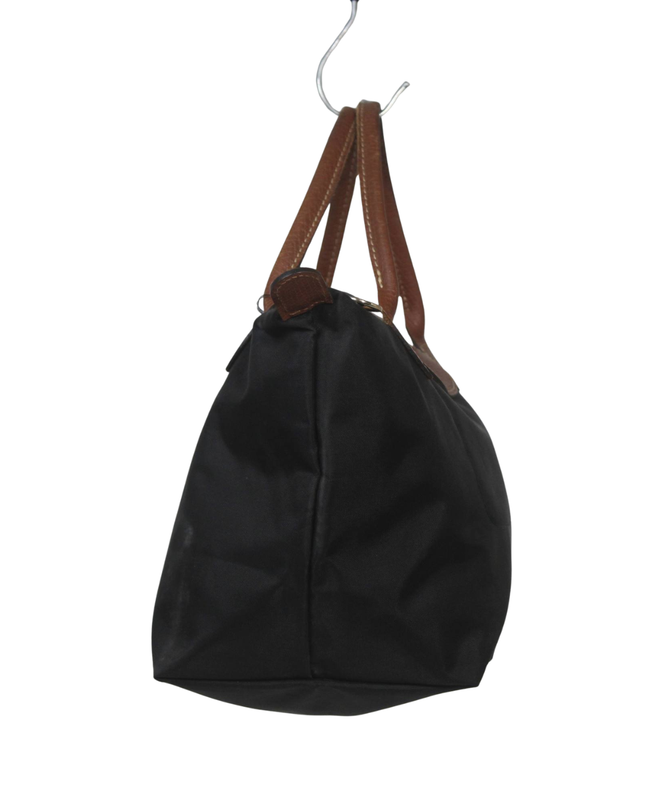 Longchamp Black Le Pliage Nylon Top Handle Bag