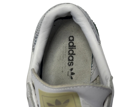 Adidas White SAMBAROSE Iridescent Platform Sneakers