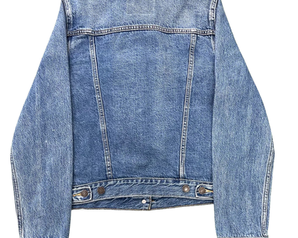 Madewell Blue Oversized Trucker Denim Jacket