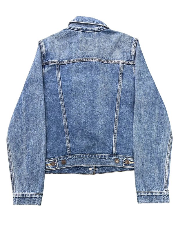 Madewell Blue Oversized Trucker Denim Jacket